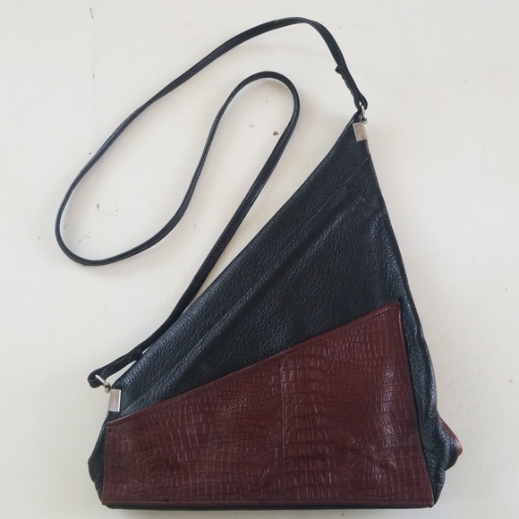 Unique Tom Thomas Leather New Angle Bag - Picture 3 of 8